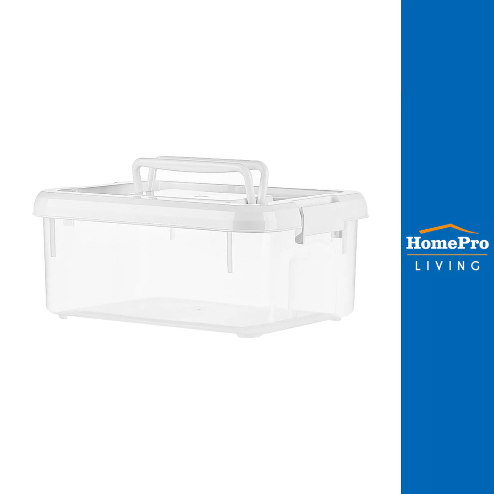 SN กล่องหูหิ้ว 555-1 33x26x16 ซม. สีใส จัดส่งโดย HomePro