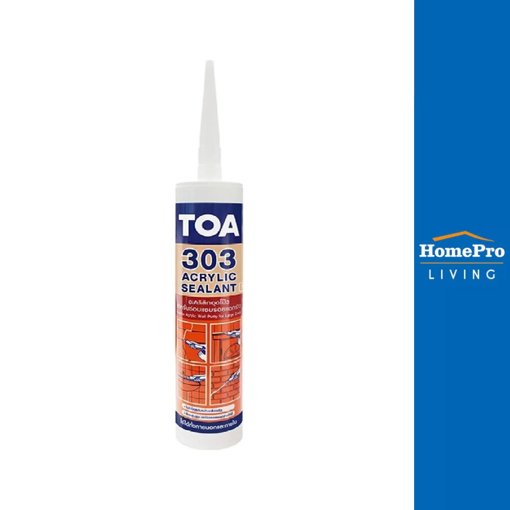 TOA อะคริลิกซีลแลนท์ 303 280 มล. สีโอ๊ค