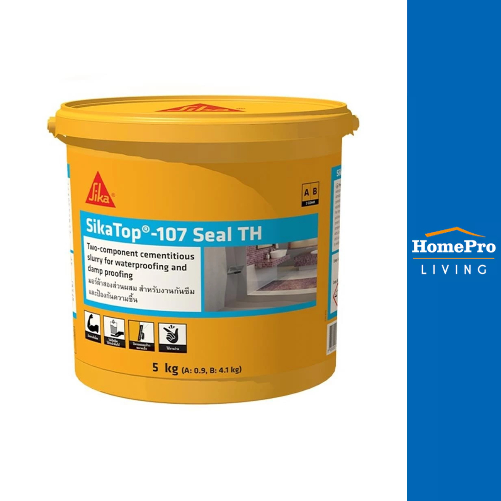 SIKA ซีเมนต์กันซึม TOP SEAL-107 5 กิโลกรัม