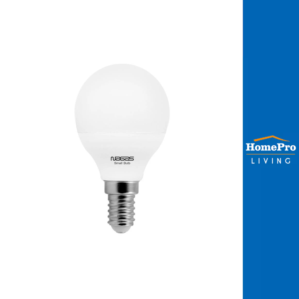 NAGAS หลอด LED SMALL BULB 3.5 วัตต์ DAYLIGHT E14 จัดส่งโดย HomePro