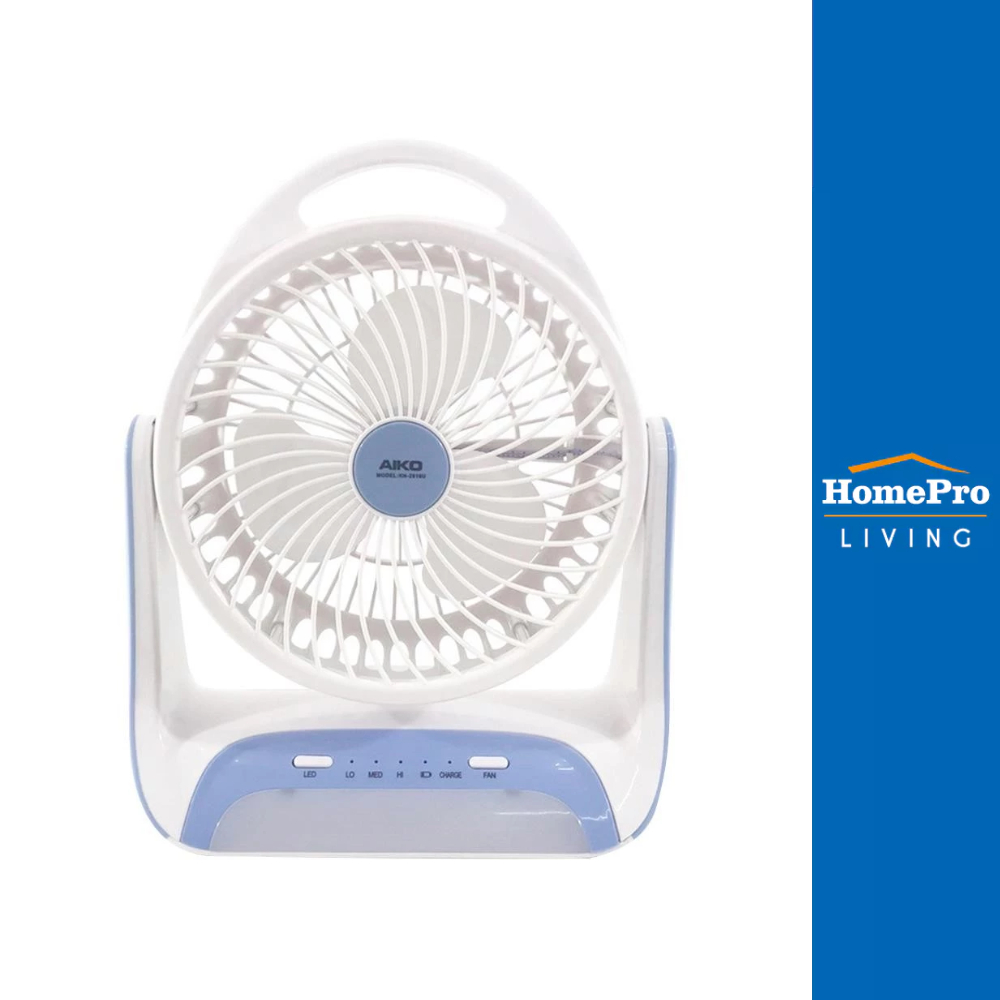 AIKO พัดลมพกพา KN-2816U สีฟ้า จัดส่งโดย HomePro