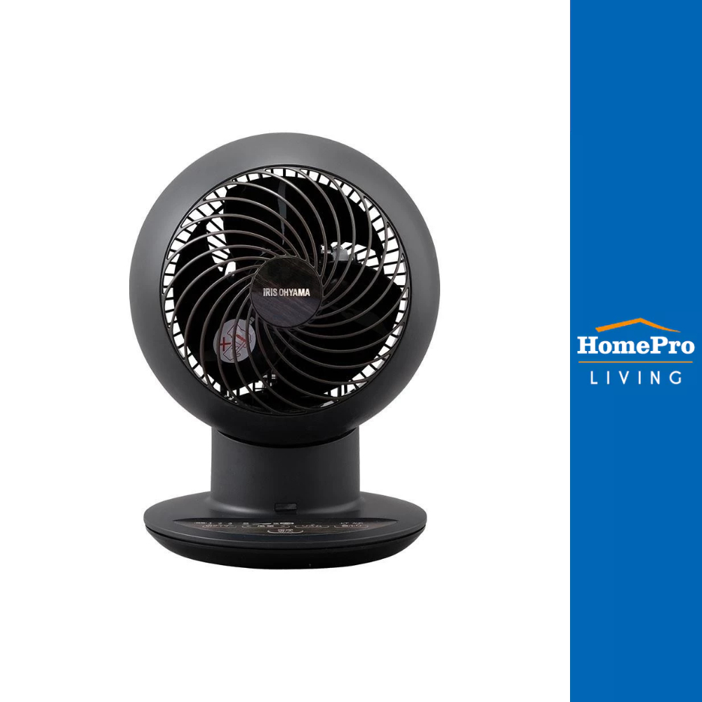 IRIS OHYAMA พัดลมตั้งโต๊ะ 6 นิ้ว  PCF-SC15T สีดำ