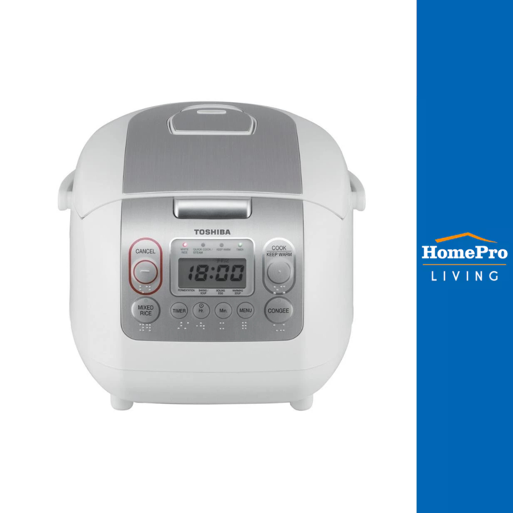 TOSHIBA หม้อหุงข้าว DIGITAL รุ่น RC10NMF(WT)A 1 ลิตร