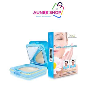 ส่งฟรี/มีไลฟ์ (ตลับฟ้า) A-Bena เอบีน่า ตลับจริง ปกปิดฝ้าขนาด 10.5 กรัม แป้งเมลิน