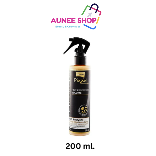 โลแลน สเปรย์ ป้องกันความร้อน ฮีท โพรเทคชั่น Lolane Pixxel heat protection volume spray 200ml.