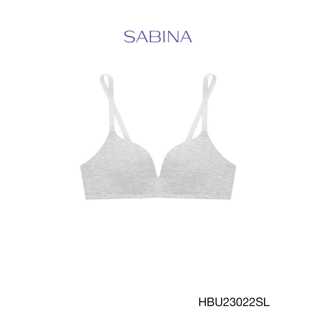 ซื้อ Sabina Habpy Pretty Perfect Level 1 เสื้อชั้นใน  ไร้โครง รหัส HBU23022SL - สีเทาอ่อน