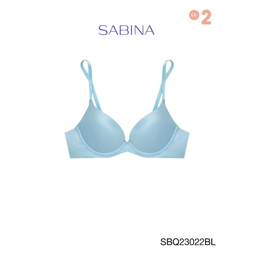 Sabina Twenty Five Level 2 เสื้อชั้นใน  มีโครง รหัส SBQ23022BL – สีฟ้า – โปรปัง