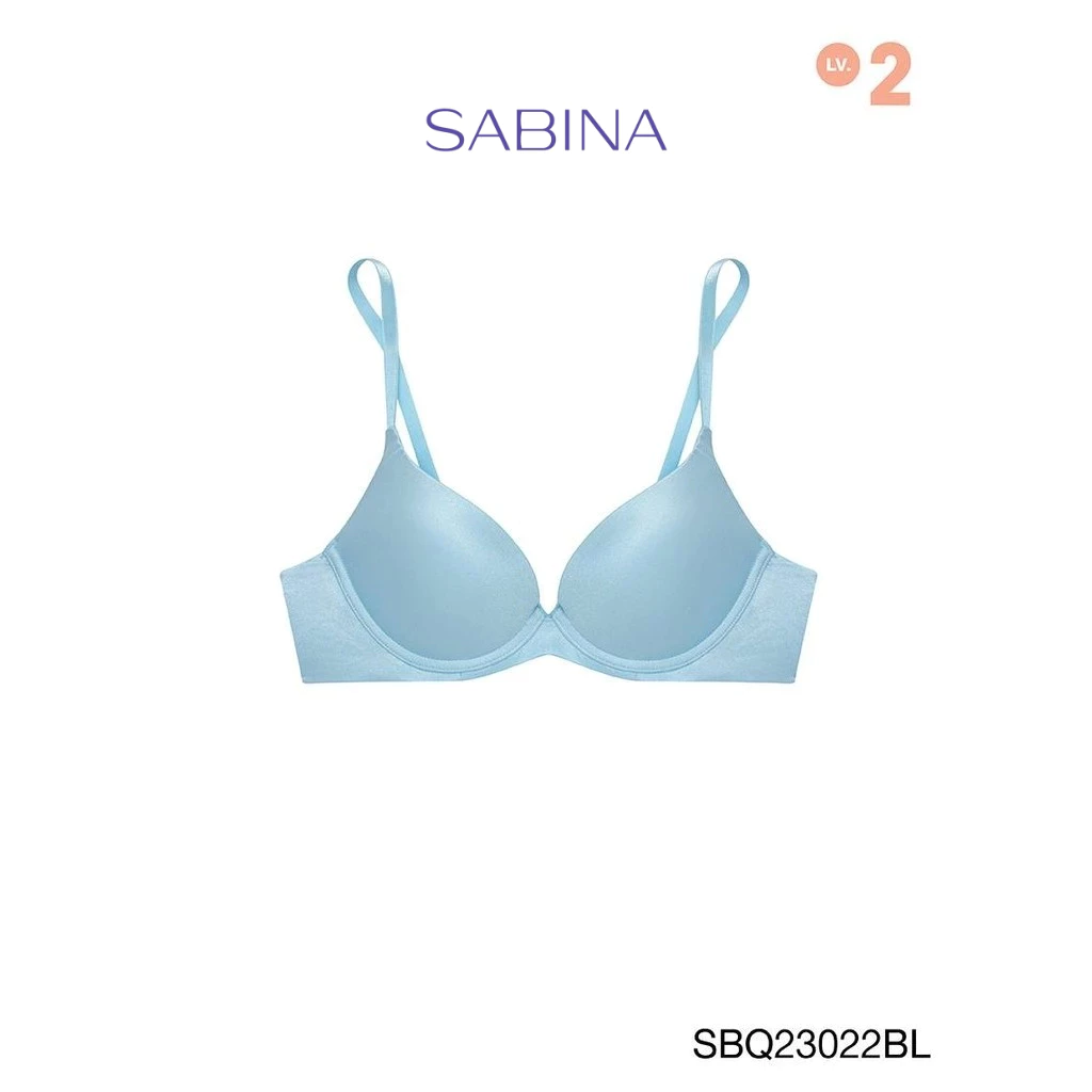 Sabina Twenty Five Level 2 เสื้อชั้นใน มีโครง รหัส SBQ23022BL - สีฟ้า