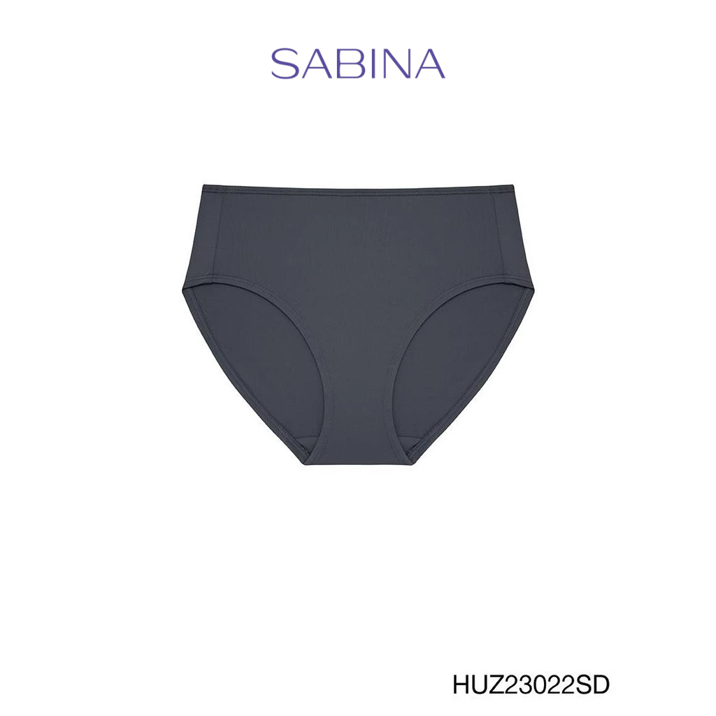 Sabina Habpy Panty  กางเกงในทรงเอวสูงปานกลาง รหัส HUZ23022SD - สีเทาเข้ม