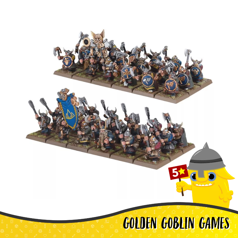 The Old World: Dwarfen Mountain Holds: Dwarf Warriors