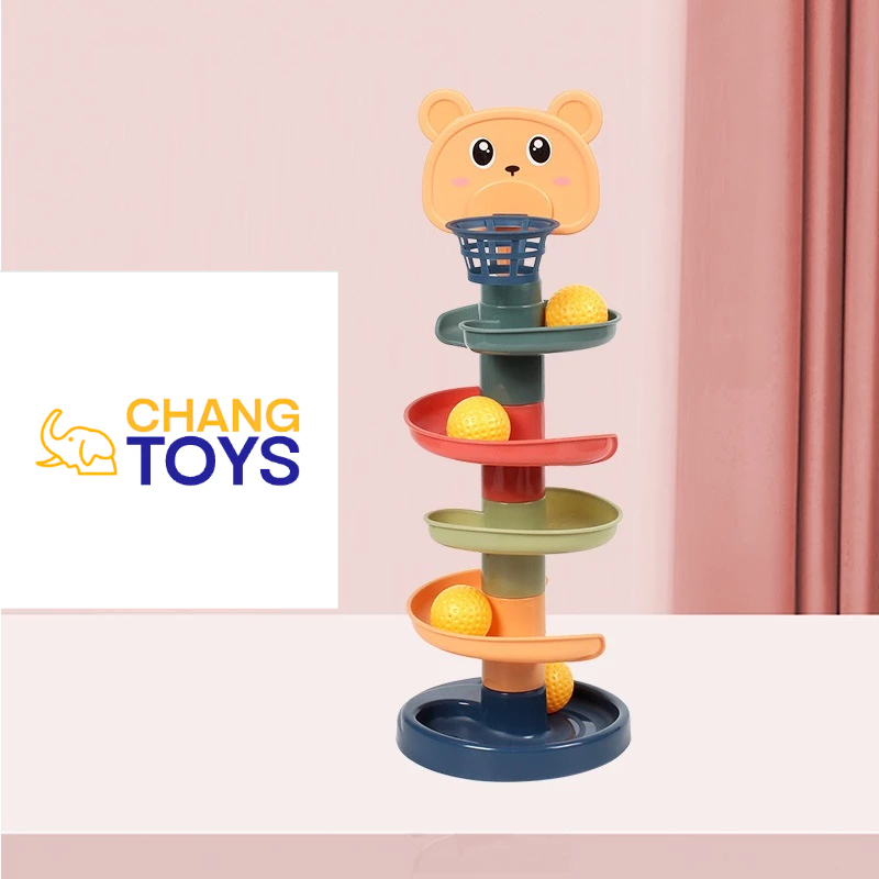 ลูกบอลสไลด์เดอร์ 3-10 ชั้น ฝึกทักษะและเสริมพัฒนาการ ของเล่นเด็ก ของเล่นฝึกทักษะเสริมพัฒนาการ Toys for baby