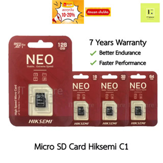 [ของแท้ ศูนย์ไทย] Micro SD Card  Hiksemi Neo C1 16GB 32GB 64…