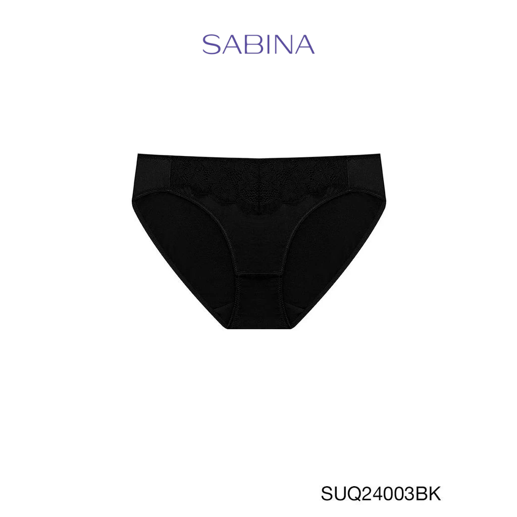 Sabina Twenty Five กางเกงในทรงบิกินี่ รหัส SUQ24003BK - สีดำ