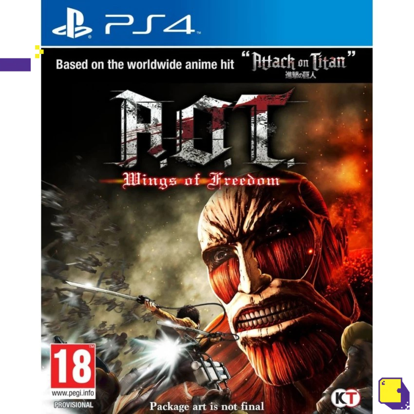 PS4 ATTACK ON TITAN: WINGS OF FREEDOM (EURO)