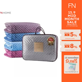 PRIM ผ้าห่มไมซิไฟน์ bubble blanket รุ่น Classic ขนาด 6 ฟุต ขนาดสินค้า 74x90 นิ้ว