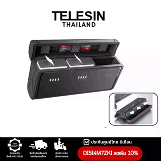 TELESIN Pocket Multifunctional Storage Charging Box for GoPro 11/10/9