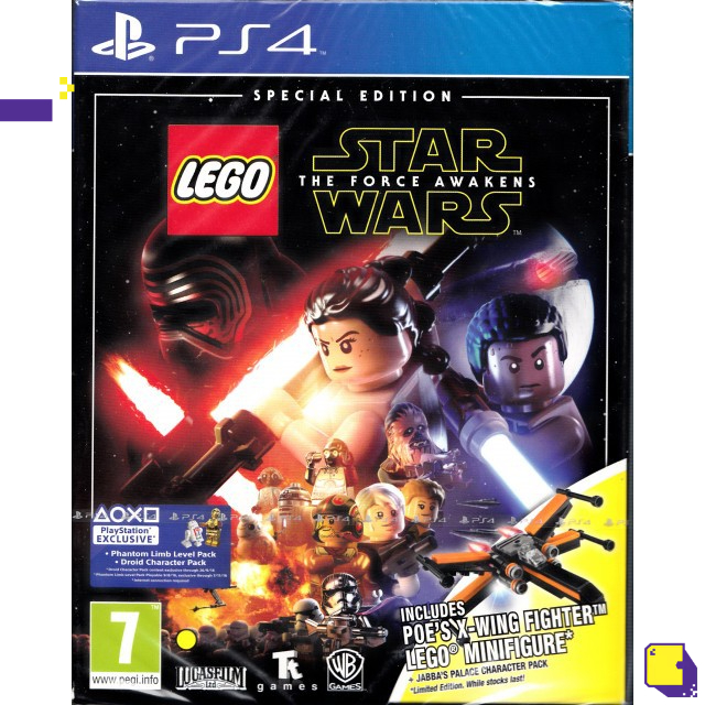 [+..••] PS4 LEGO STAR WARS: THE FORCE AWAKENS [SPECIAL EDITION] (EURO) (PlayStation ™🎮)