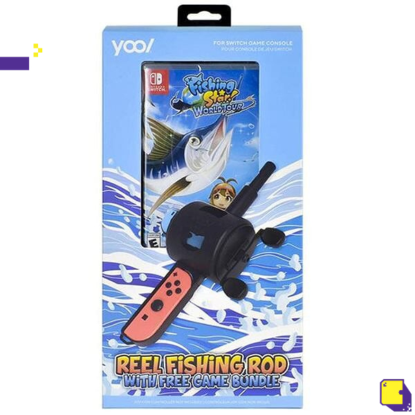 [+..••] พร้อมส่ง | NSW YOOL REEL FISHING ROD BUNDLE WITH FISHING STAR WORLD TOUR (เกม Nintendo Switch™🎮)