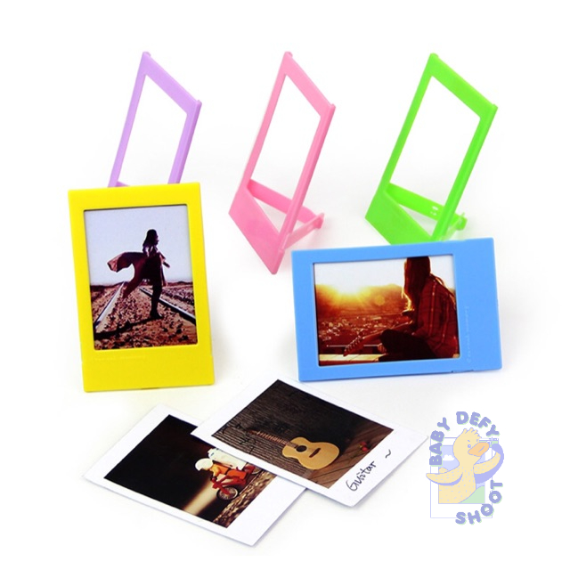 กรอบรูปสีโพลาลอย Instax Mini//Square//Wide 5สี วางแนวนอน-แนวตั้งได้