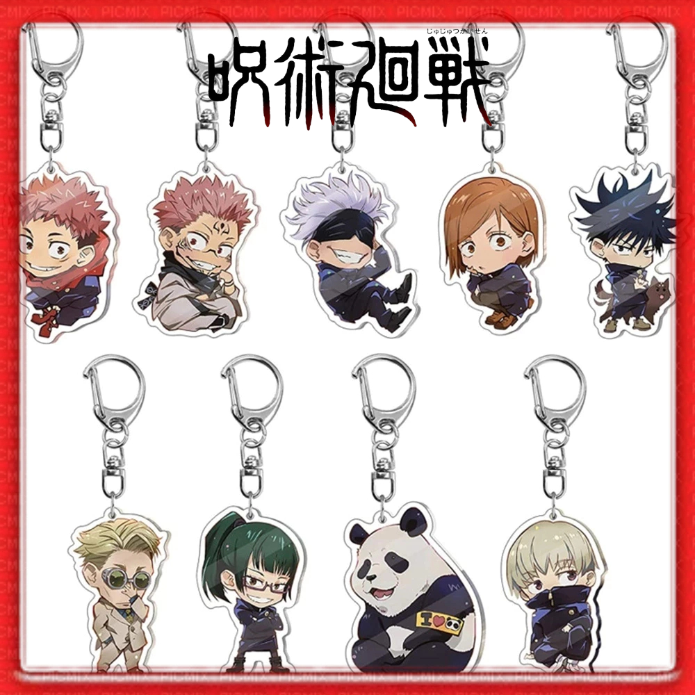 **ร้านไทยส่งเร็ว** พวงกุญแจโลหะอะคริลิค รูปการ์ตูนอนิเมะ Jujutsu Kaisen Yuji Itadori Kugisaki Nobara ของขวัญ