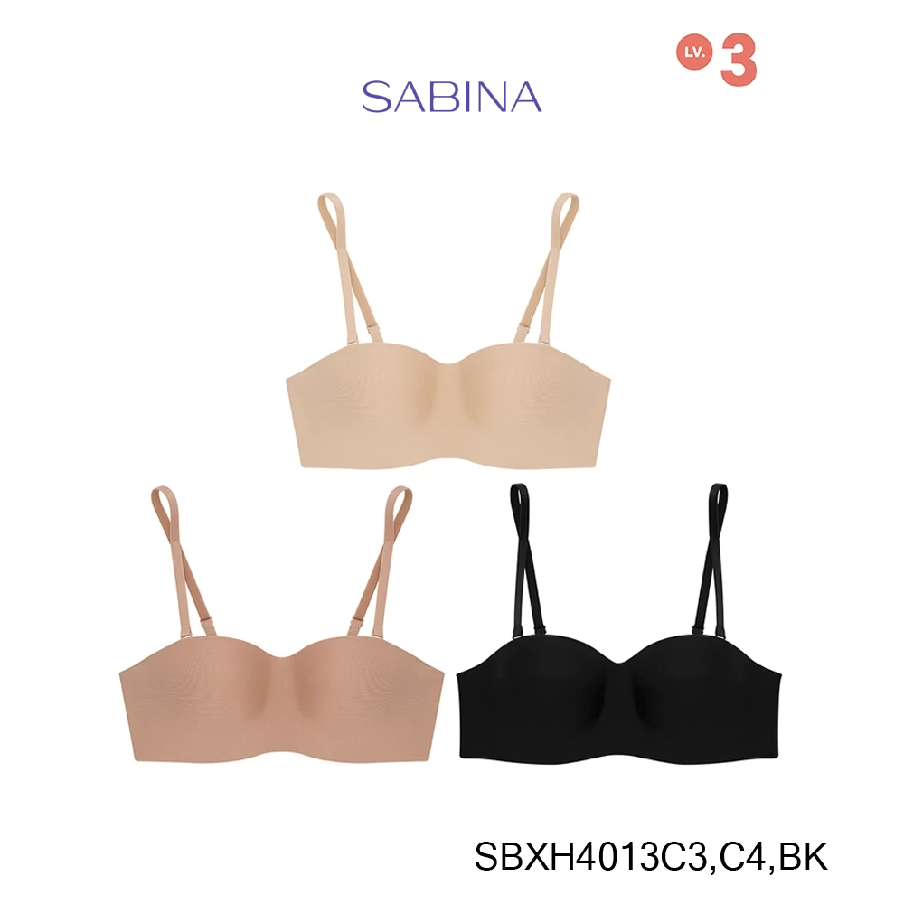 Sabina เสื้อชั้นในเซ็ต 3 ชิ้น คละสี รุ่น Soft Doomm โครงดันทรง Level 3 (SBXH4013C3+SBXH4013C4+SBXH4013BK)