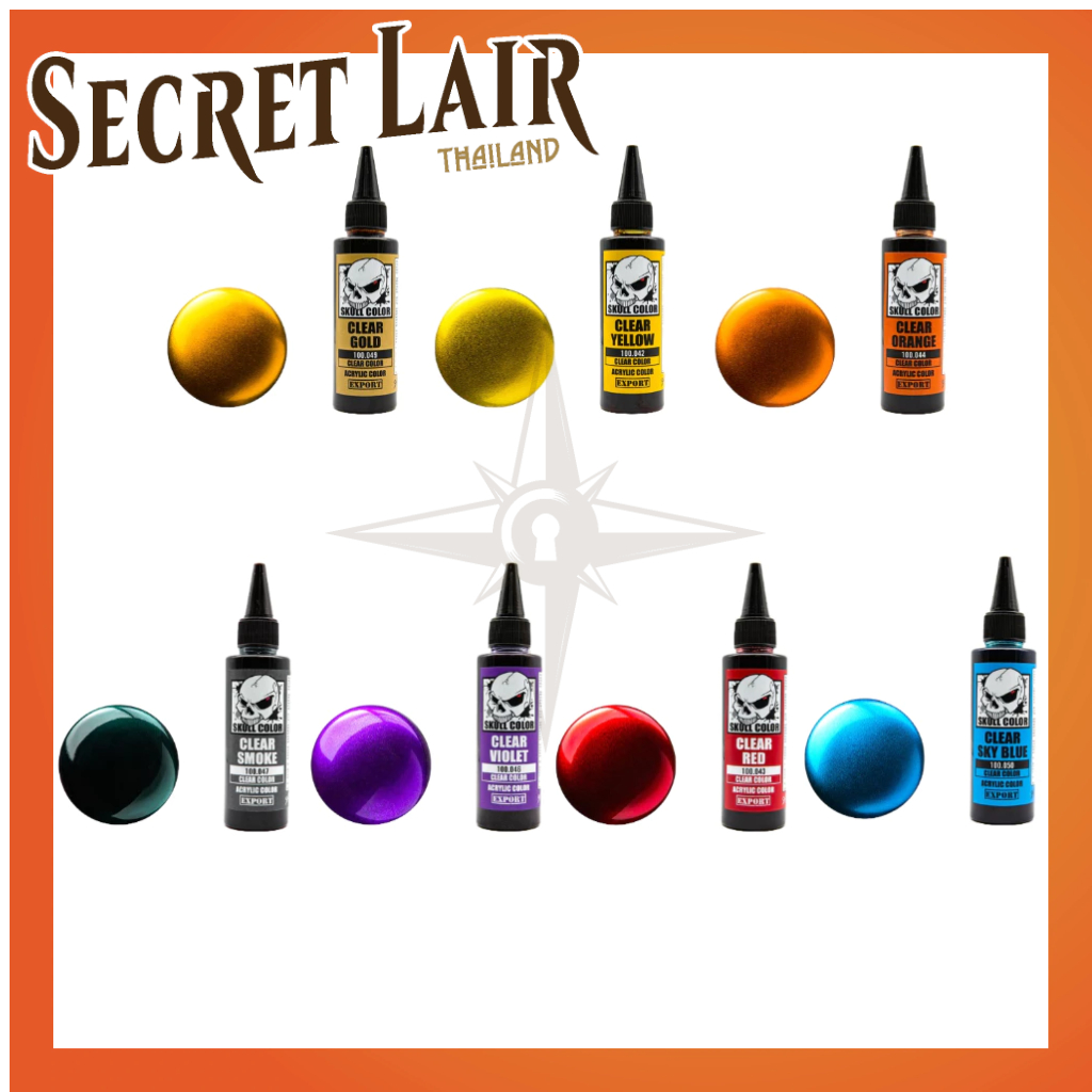 SECRET LAIR - SKULL CLEAR COLOR 60 ml.