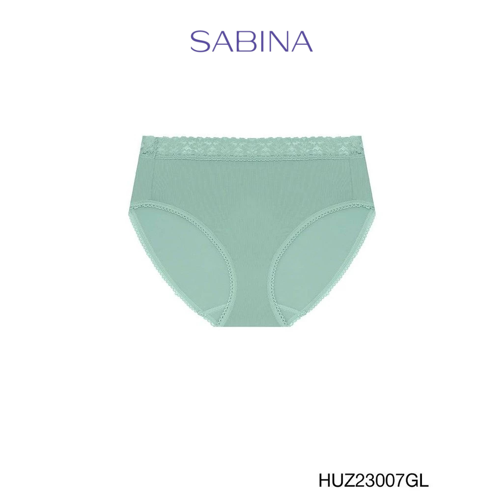 Sabina เบสิค กางเกงในทรงเอวสูงปานกลาง รหัส HUZ23007GL สีเขียวอ่อน