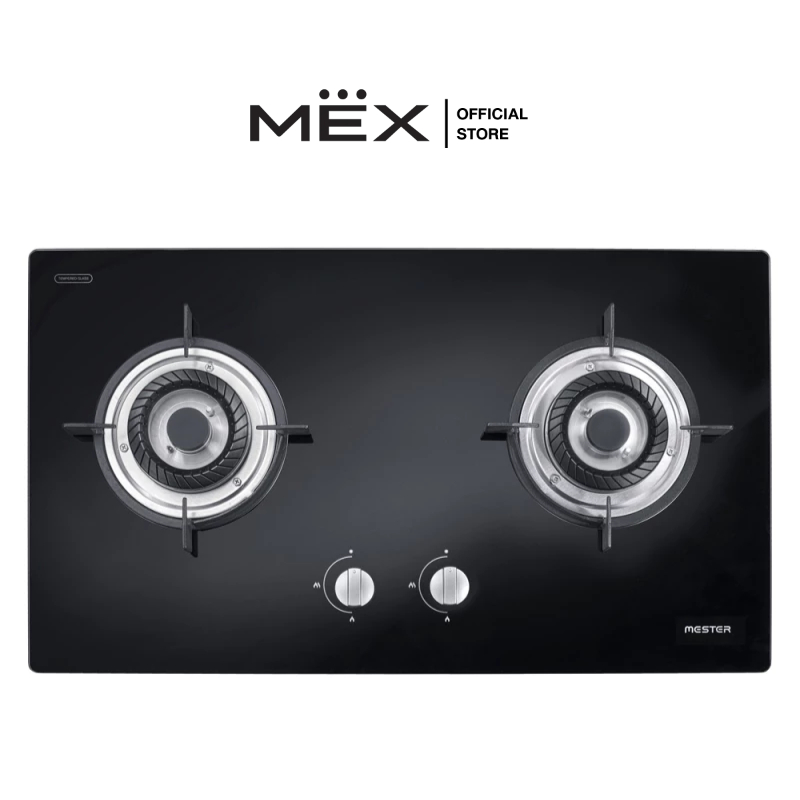 MESTER รุ่น MV3732 เตาแก๊สฐานกระจก ขนาด 73 ซม. (ชนิดติดตั้งในเฟอร์นิเจอร์)