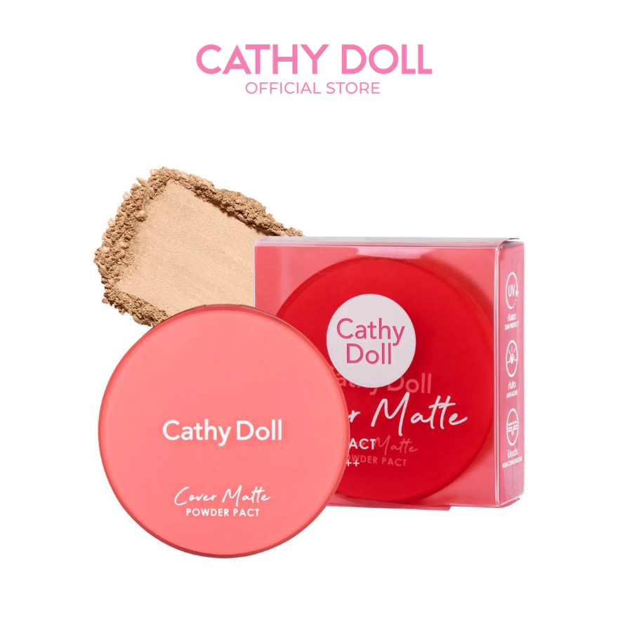 Cathy Doll คัฟเวอร์แมทท์พาวเดอร์แพ็ค เอสพีเอฟ30 พีเอ+++ 12g