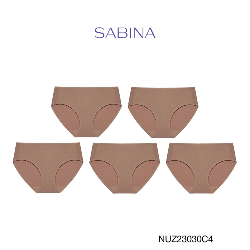 Sabina กางเกงชั้นใน (Set 5 ชิ้น) รุ่น Panty Zone รหัส NUZ23030C4 สีเนื้อแทน