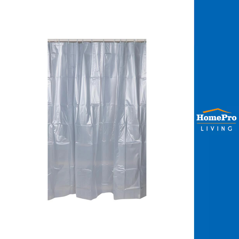 WSP ม่านห้องน้ำ PVC SCP-5 B5023 180x180ซม. จัดส่งโดย HomePro ผ้าม่านห้องน้ำ ม่านกั้นอาบน้ำ