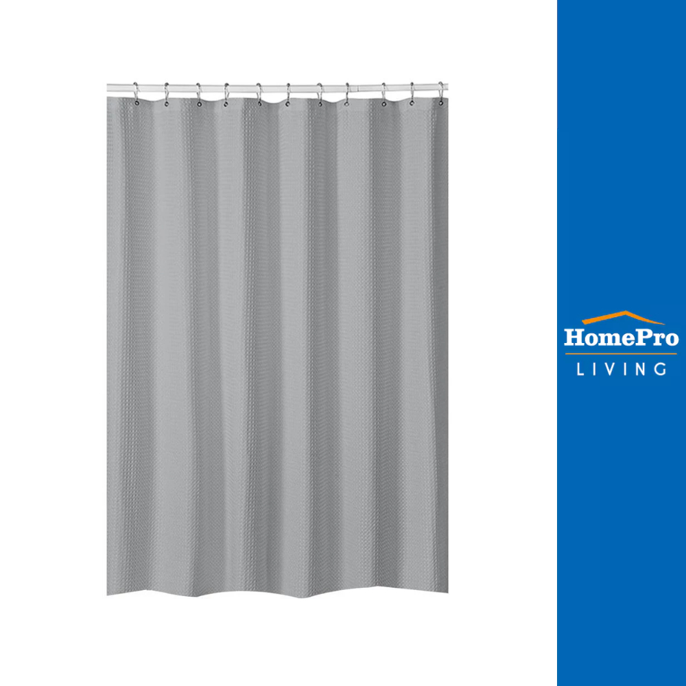 MOYA ม่านห้องน้ำ POLYESTER SC9645E 200X200 ซม. จัดส่งโดย HomePro ผ้าม่านห้องน้ำ ม่านกั้นอาบน้ำ