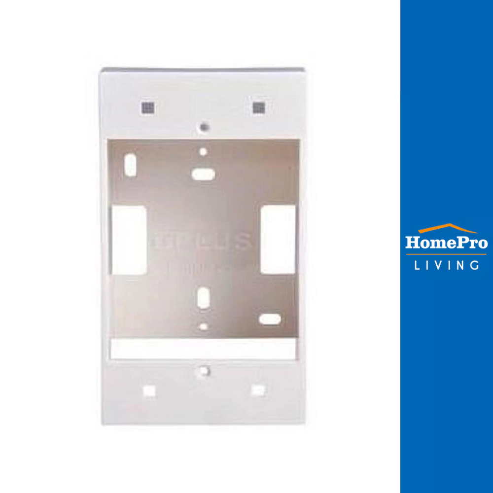 T-PLUS กล่องลอย  HBW 1 G 2x4 นิ้ว สีขาว