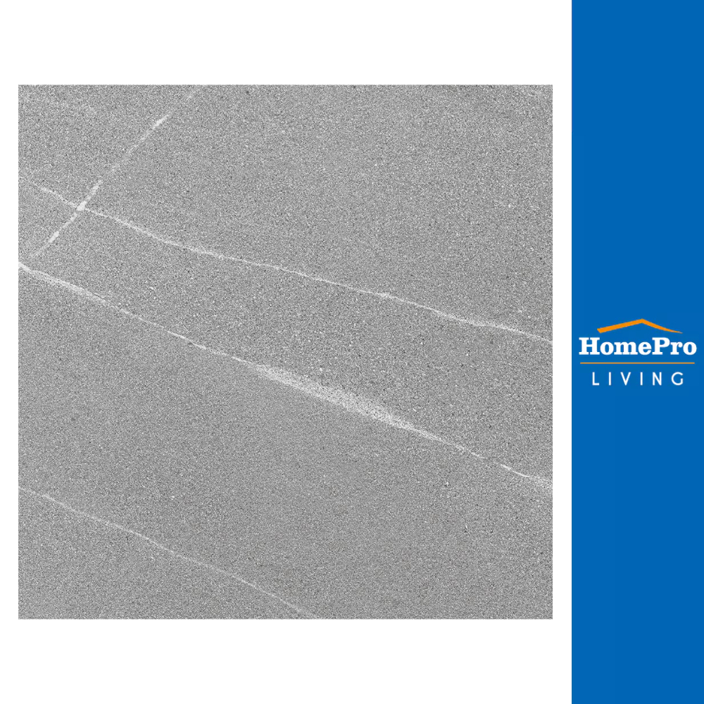 COTTO กระเบื้องพื้น 12x12 นิ้ว ฟอลคอน เทาเข้ม PM