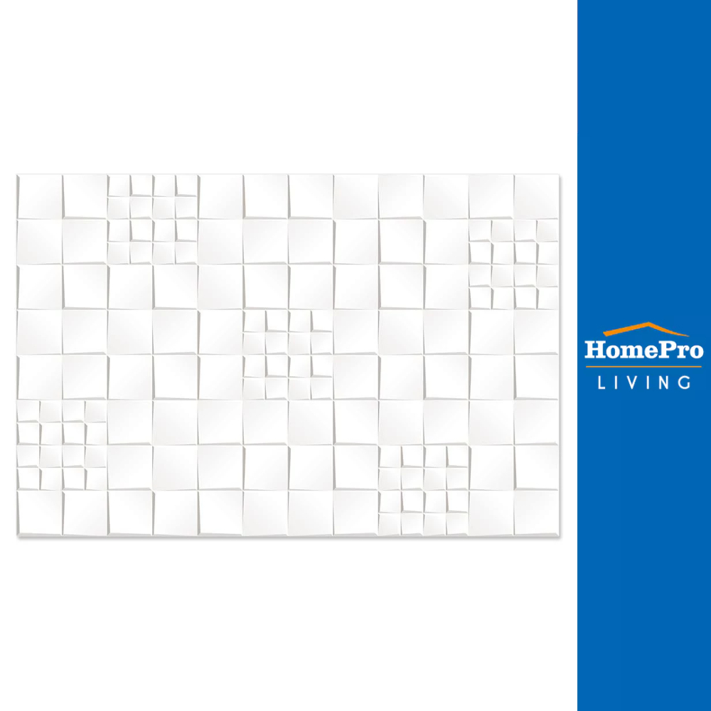 TARA กระเบื้องผนัง 30x45 ซม. อเดไลน์ ไวท์ 0.81 ตร.ม. จัดส่งโดย HomePro