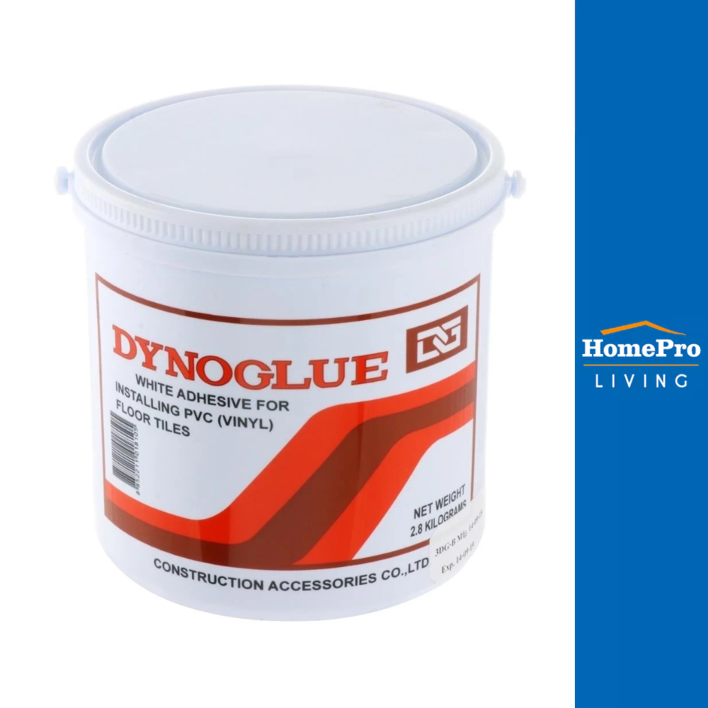 DYNOFLEX กาวขาวปูกระเบื้องยาง DYNOGLUE GAL 2.8 กก.