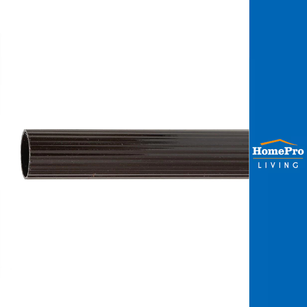 HomePro รางผ้าม่าน D.I.Y. อะลูมิเนียม 2.5 ม. สีน้ำตาลเข้ม แบรนด์ HOME LIVING STYLE