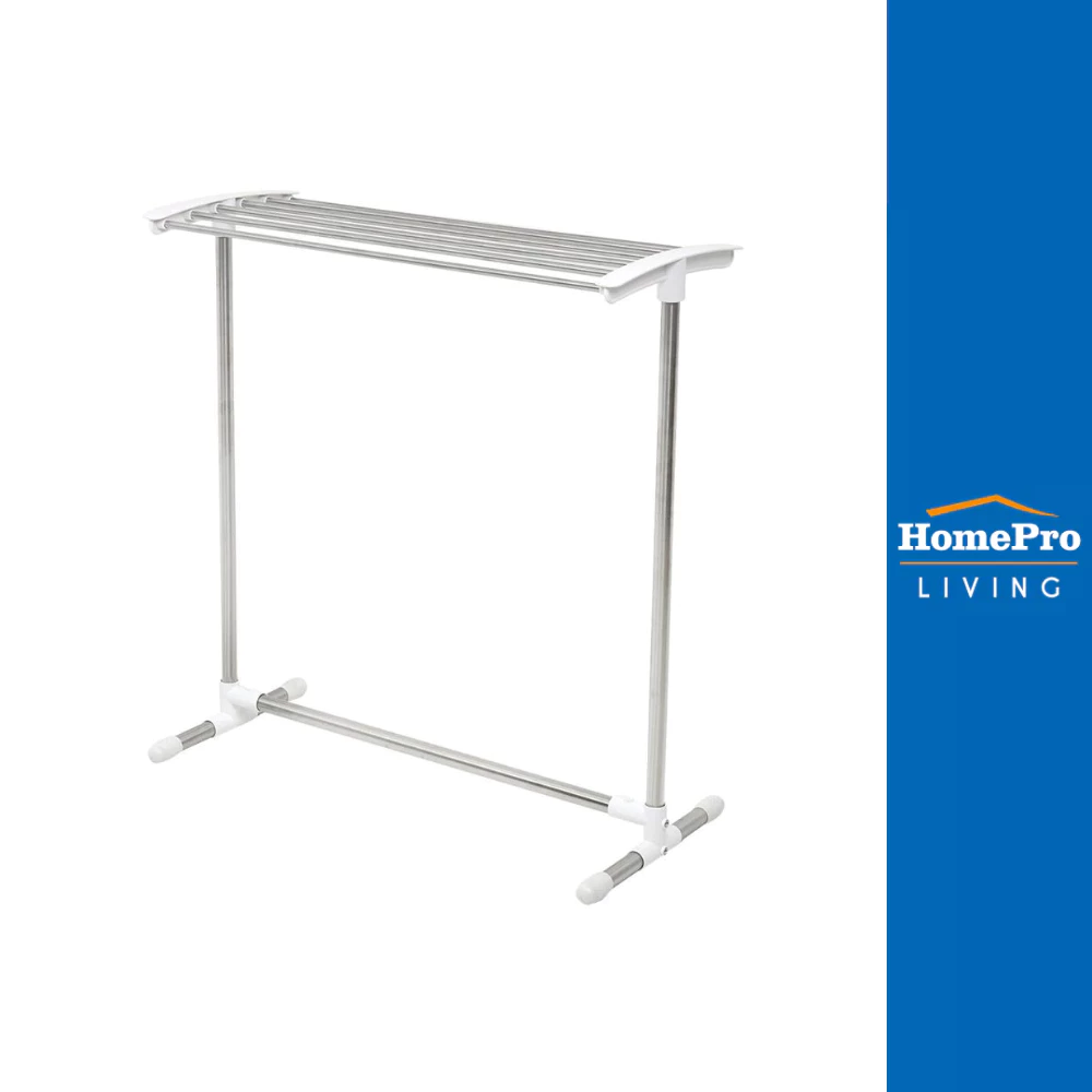PLIM ราวพาดผ้าสเตนเลส 6 เส้น HW04-008 86x37x87 ซม. จัดส่งโดย HomePro