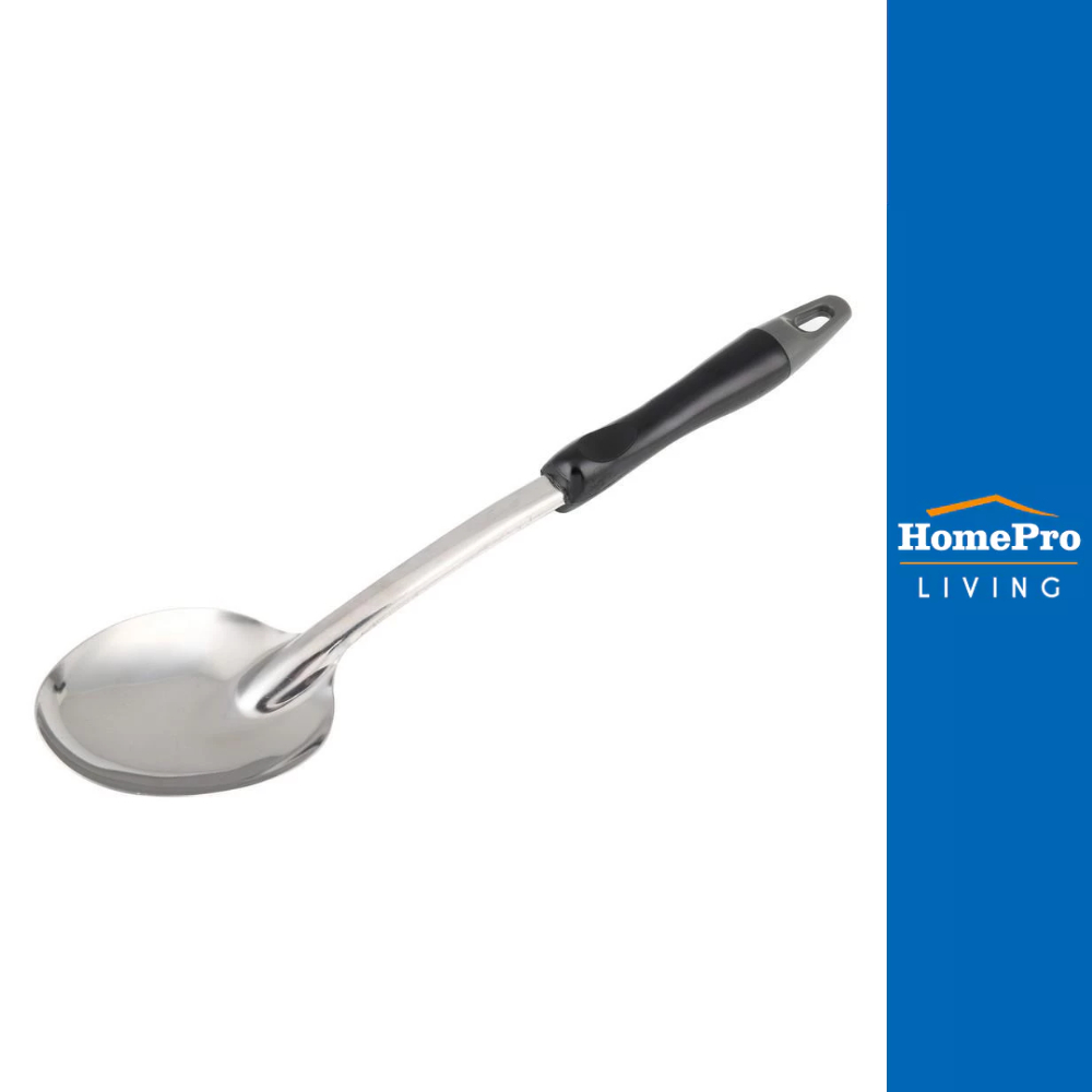 SEAGULL ทัพพีสเตนเลสใหญ่ ด้ามดำ จัดส่งโดย HomePro – โปรปัง