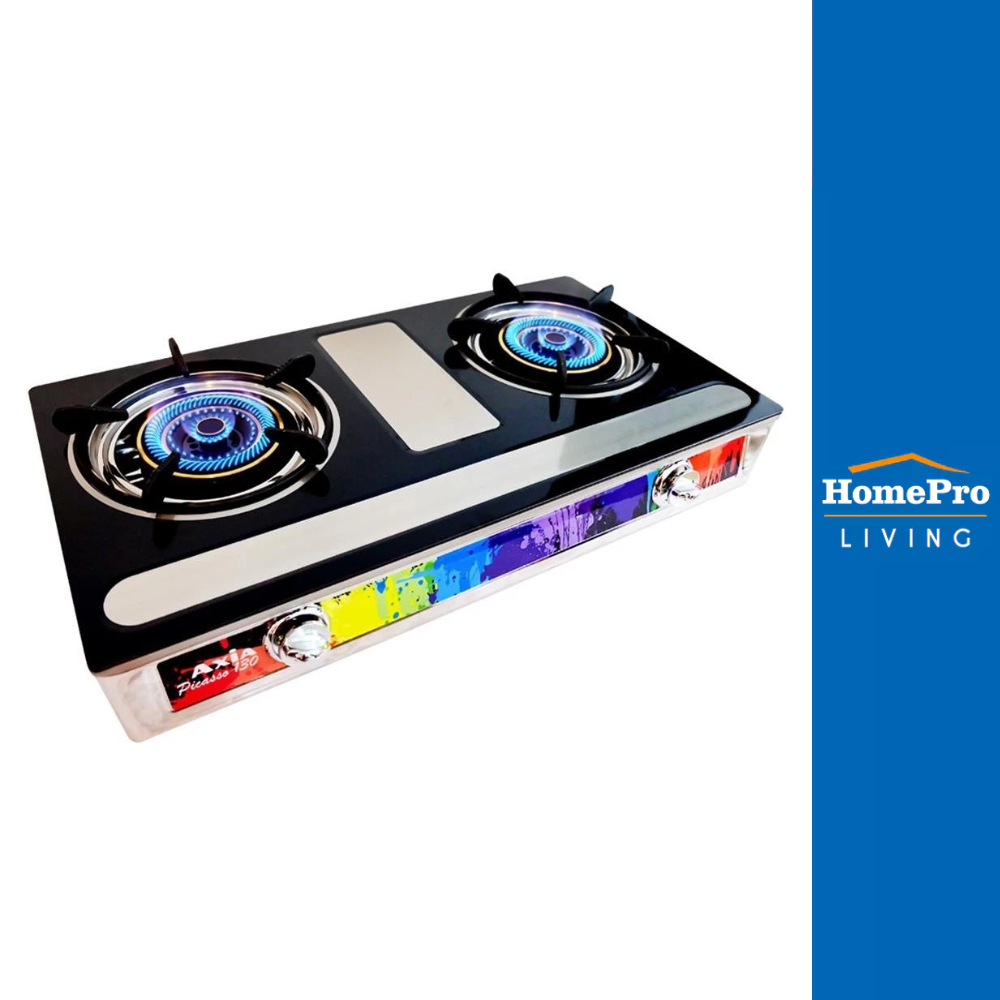 AXIA เตาแก๊สตั้งโต๊ะ 2 หัวแก๊ส PICASSO-130 จัดส่งโดย HomePro