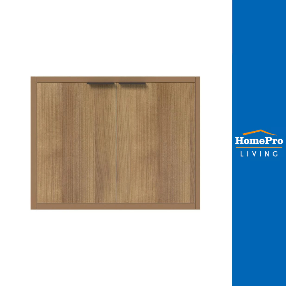 HomePro บานซิงค์คู่ HACHI 84x65 ซม. สี MOCHA แบรนด์ CABIN