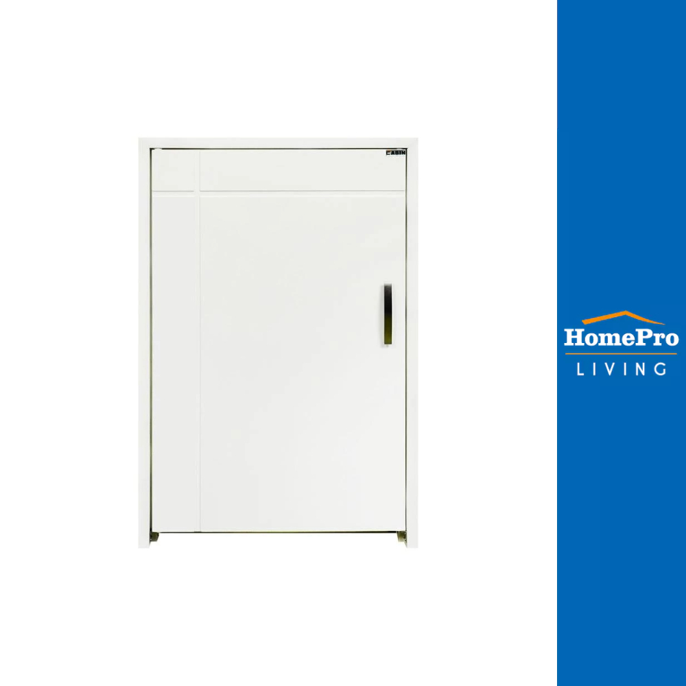 HomePro บานถังแก๊ส G6 49.5x75 ซม. สีครีม แบรนด์ CABIN