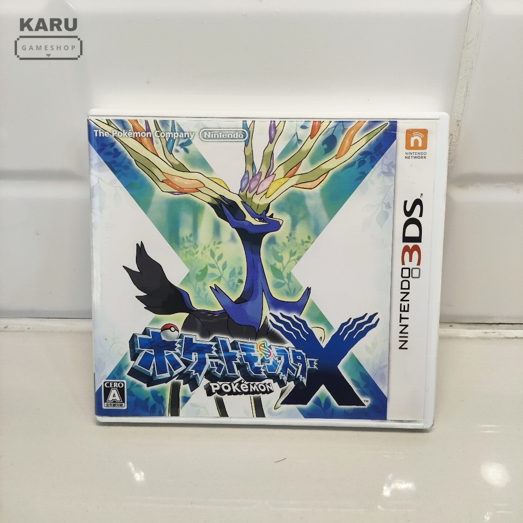 [พร้อมส่ง] มือ 2 Nintendo 3DS : Pokemon X ปกญี่ปุ่น