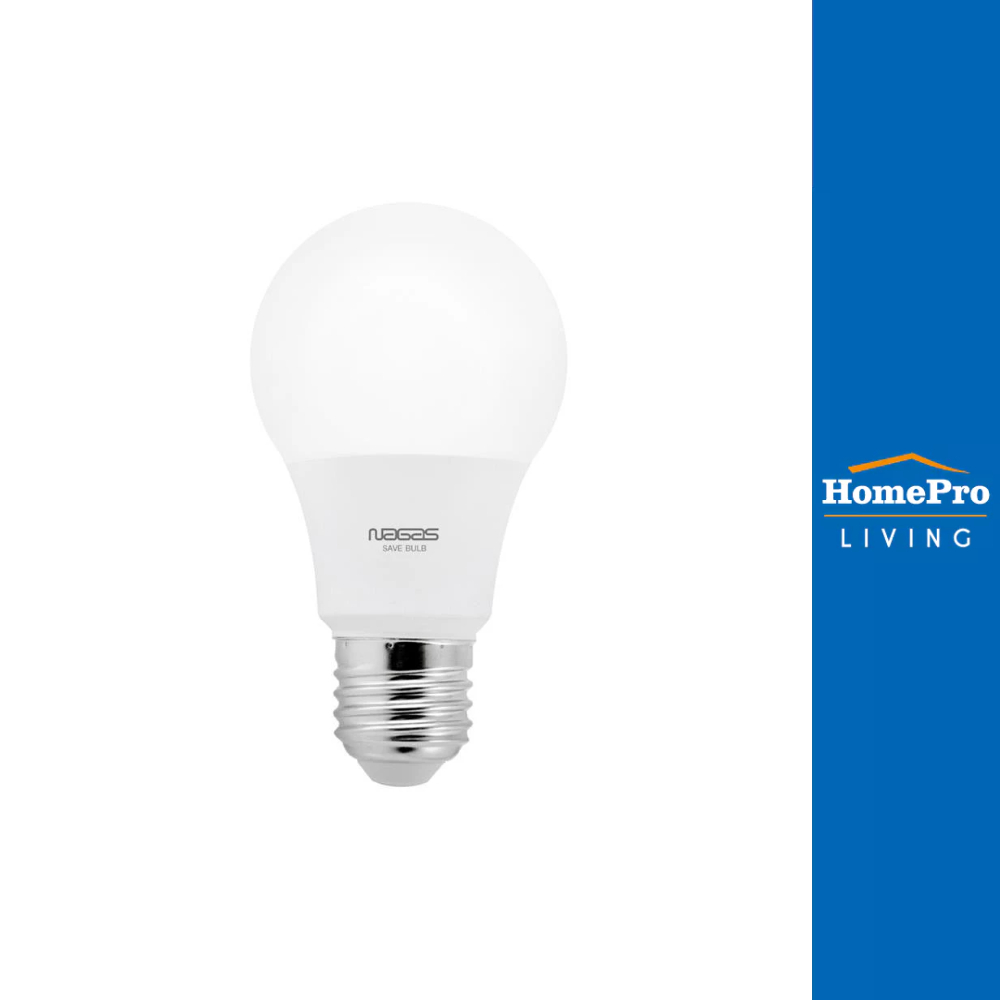 NAGAS หลอด LED SAVE BULB 9 วัตต์ WARM WHITE E27