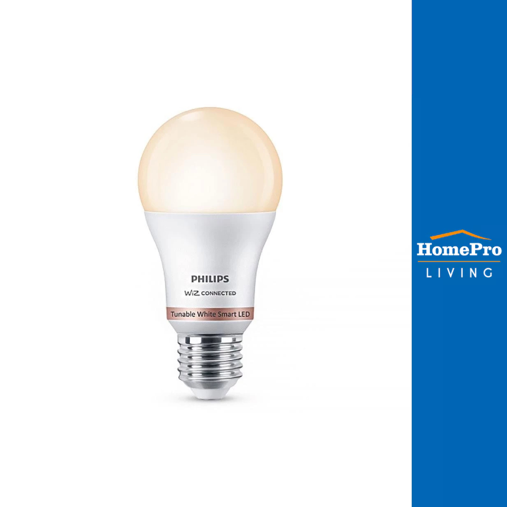 PHILIPS หลอด LED WIZ CONNECTED 8 วัตต์ E27 WIFI BLUETOOTH จัดส่งโดย HomePro