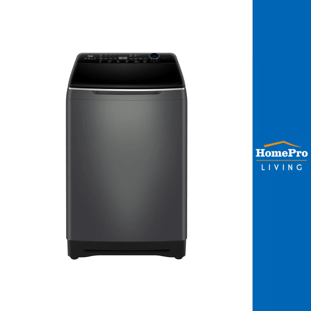 [จัดส่งพร้อมติดตั้ง] HAIER เครื่องซักผ้าฝาบน HWM160-B2178S8 16 กก. อินเวอร์เตอร์ สีเทาเข้ม