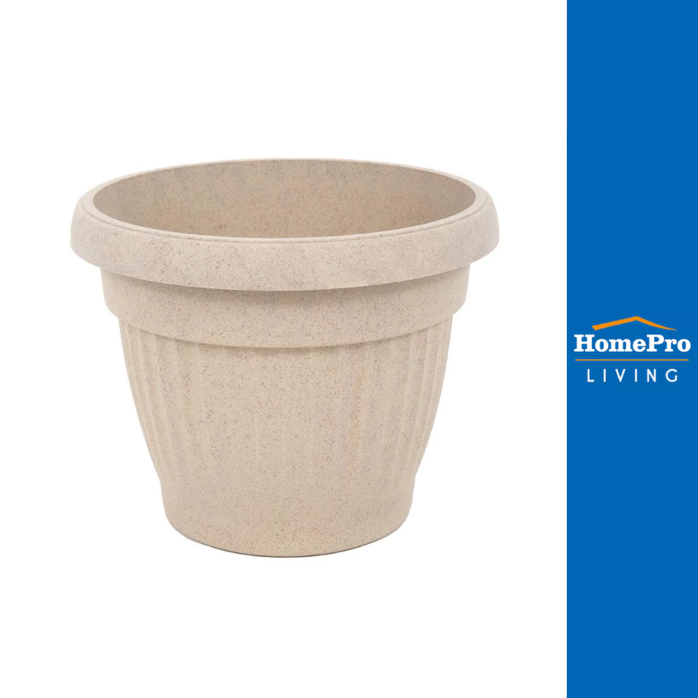 HomePro กระถางชีวภาพย่อยสลาย LOUIS 18 ซม. สีน้ำตาลอ่อน แบรนด์ SPRING