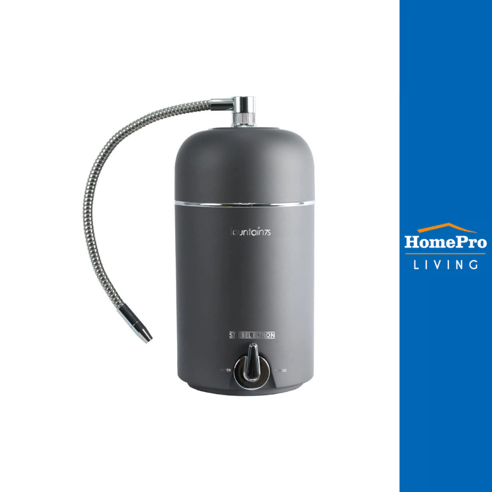 [จัดส่งพร้อมประกอบ] STIEBEL เครื่องกรองน้ำดื่ม FOUNTAIN 7S ANTHRACITE จัดส่งโดย HomePro