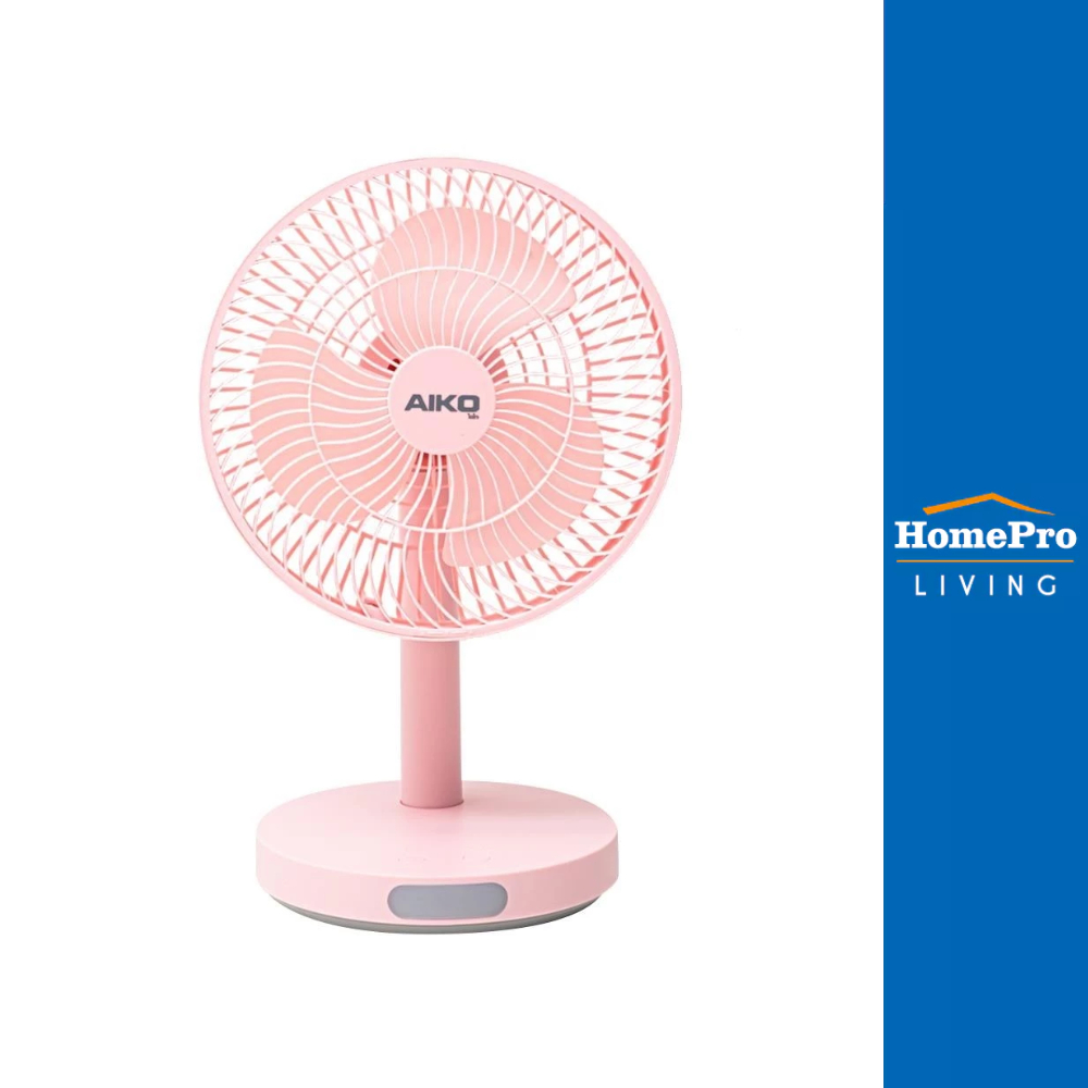 AIKO พัดลมพกพา AIKO KN-2827 สีชมพู