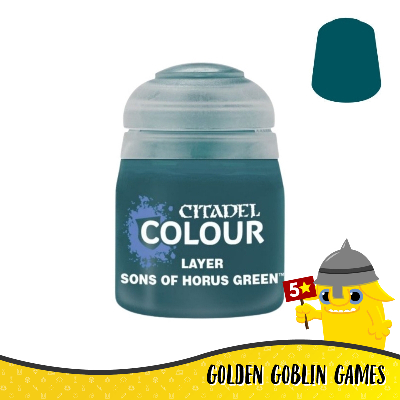 Citadel Layer Paint: Sons of Horus Green (I16)
